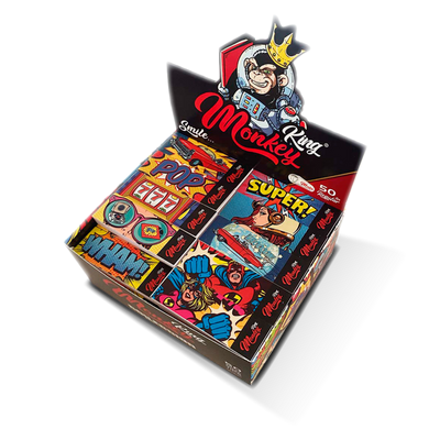 Monkey King Card Filter Tips: White (50 Pack)