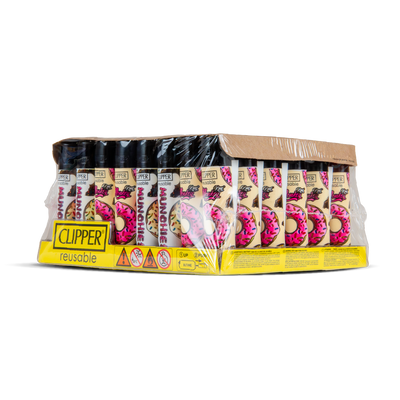 Monkey King Clipper Lighters: Munchies Ed. (48 Pack)