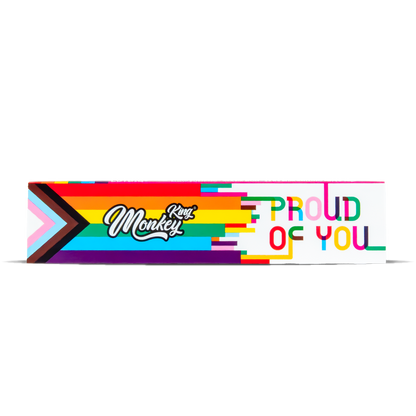Monkey King Rolling Papers: LGBT - King Size (50 Pack)