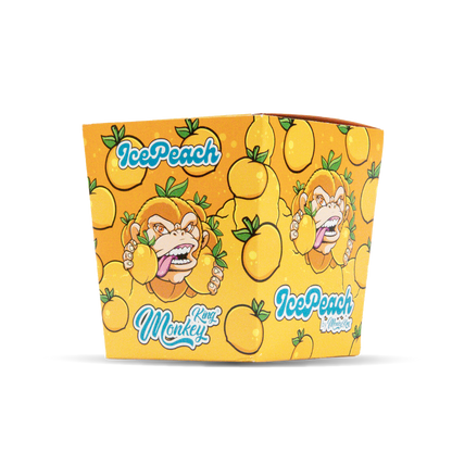 Monkey King Scented Smell Papers & Tips: Ice Peach - King Size (24 Pack)