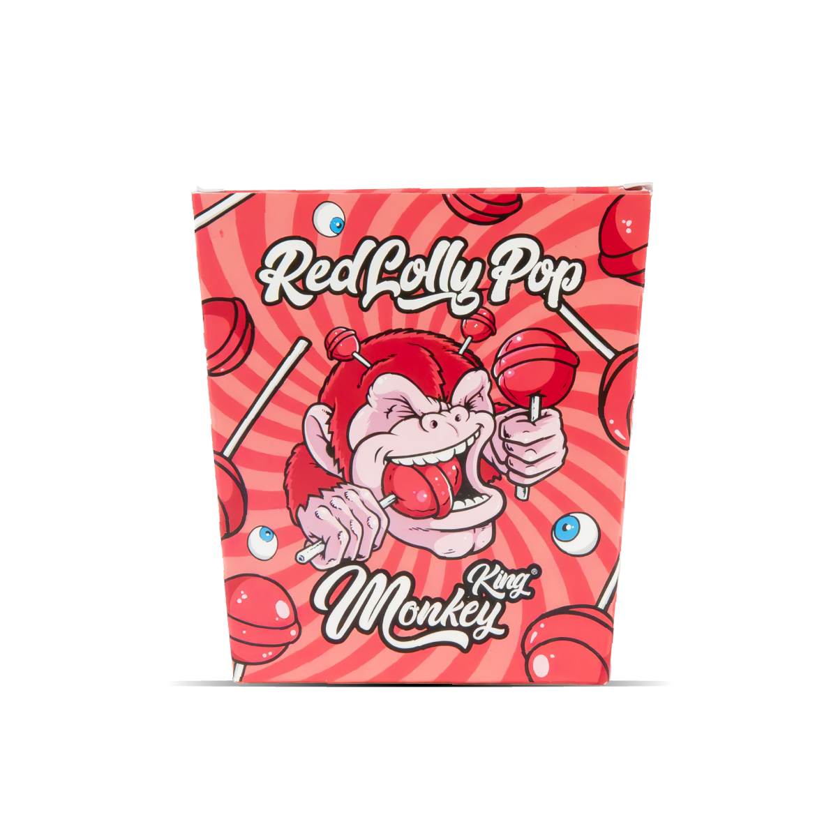 Monkey King Scented Smell Papers & Tips: Red Lolly Pop - King Size (24 Pack)