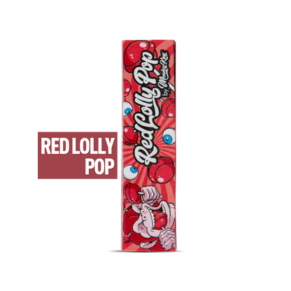Monkey King Scented Smell Papers & Tips: Red Lolly Pop - King Size (24 Pack)