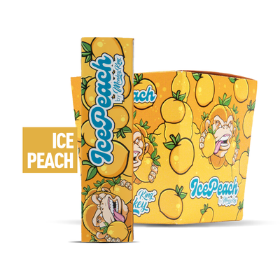 Monkey King Scented Smell Papers & Tips: Ice Peach - King Size (24 Pack)
