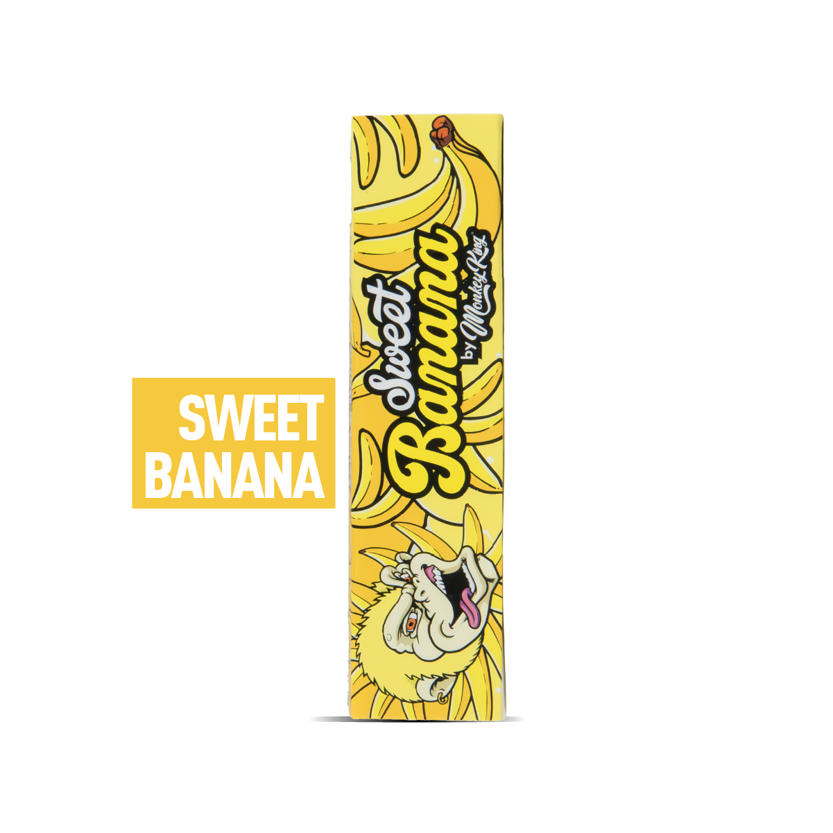 Monkey King Scented Smell Papers & Tips: Sweet Banana - King Size (24 Pack)