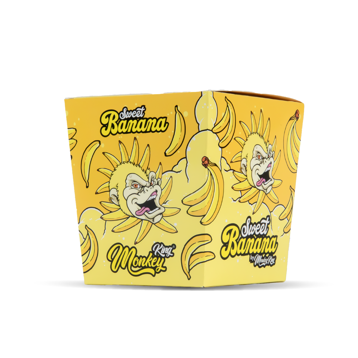 Monkey King Scented Smell Papers & Tips: Sweet Banana - King Size (24 Pack)