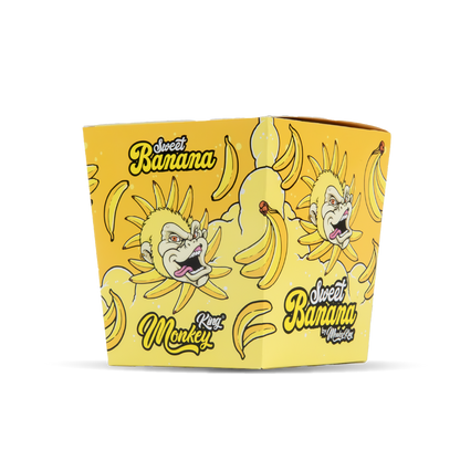 Monkey King Scented Smell Papers & Tips: Sweet Banana - King Size (24 Pack)