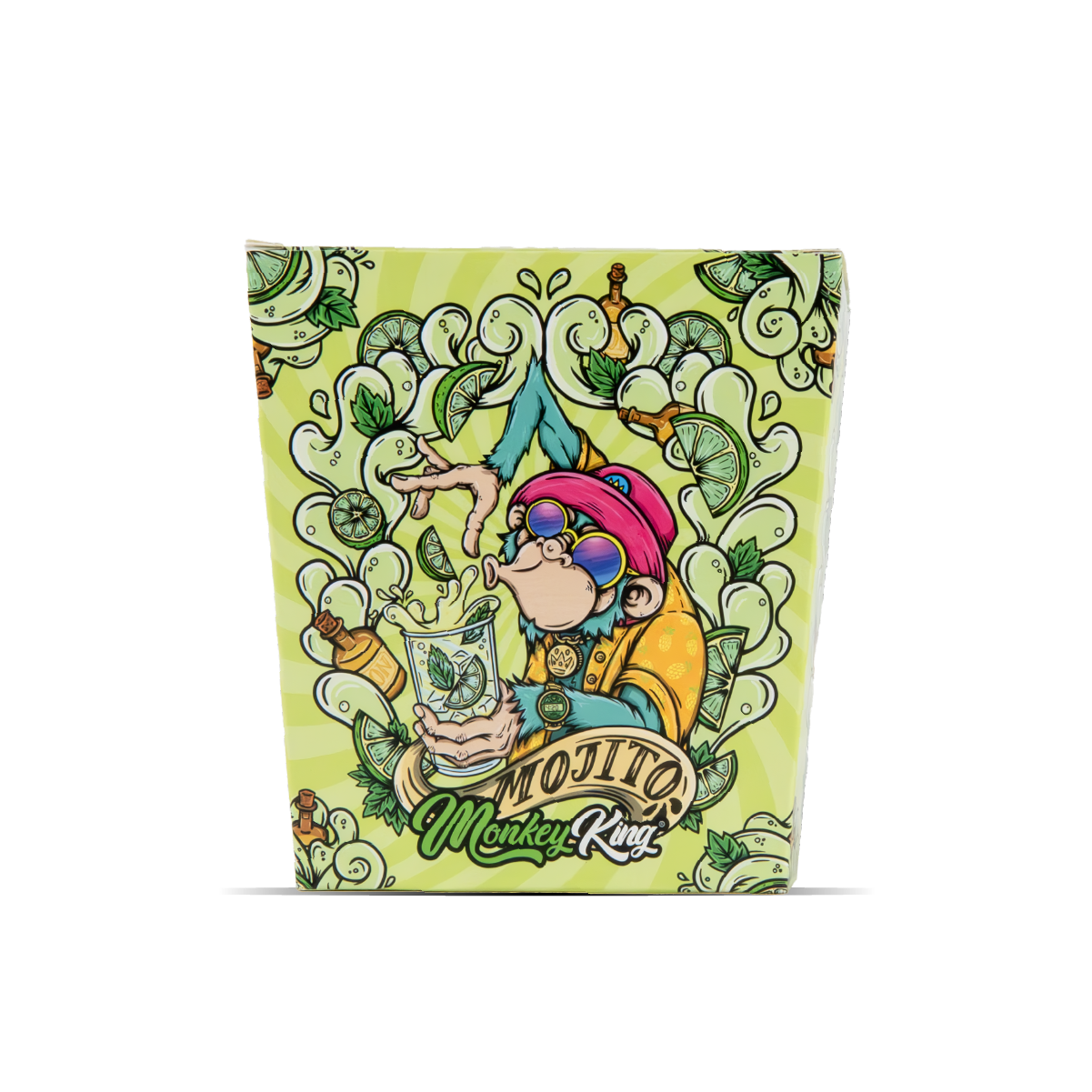 Monkey King Scented Smell Papers & Tips: Mojito - King Size (24 Pack)