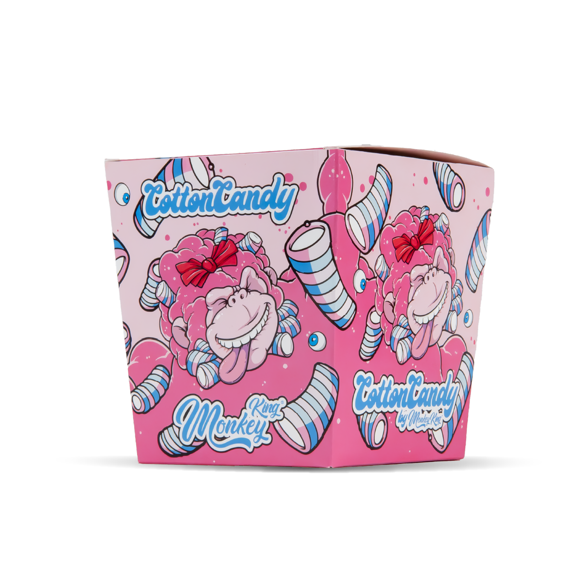 Monkey King Scented Smell Papers & Tips: Cotton Candy - King Size (24 Pack)