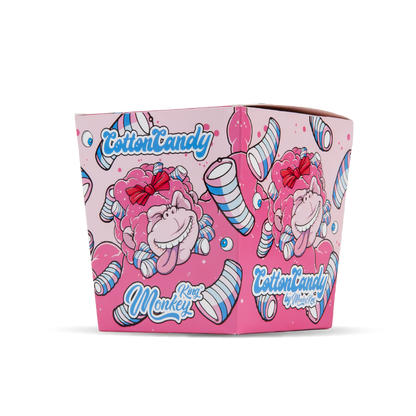 Monkey King Scented Smell Papers & Tips: Cotton Candy - King Size (24 Pack)