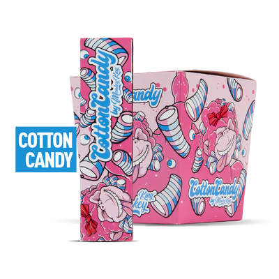 Monkey King Scented Smell Papers & Tips: Cotton Candy - King Size (24 Pack)