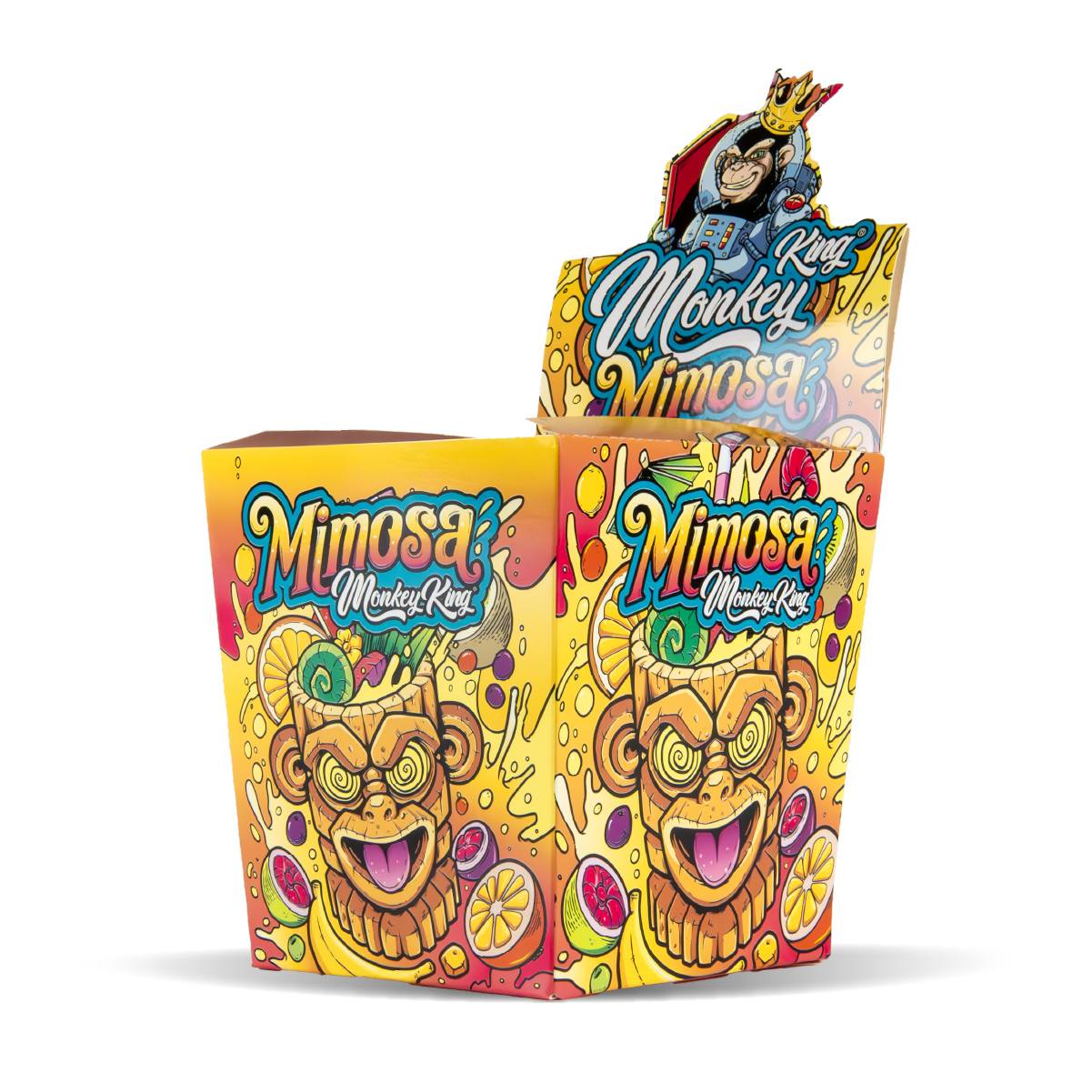 Monkey King Scented Smell Papers & Tips: Mimosa - King Size (24 Pack)