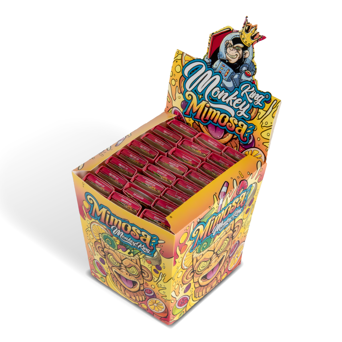 Monkey King Scented Smell Papers & Tips: Mimosa - King Size (24 Pack)