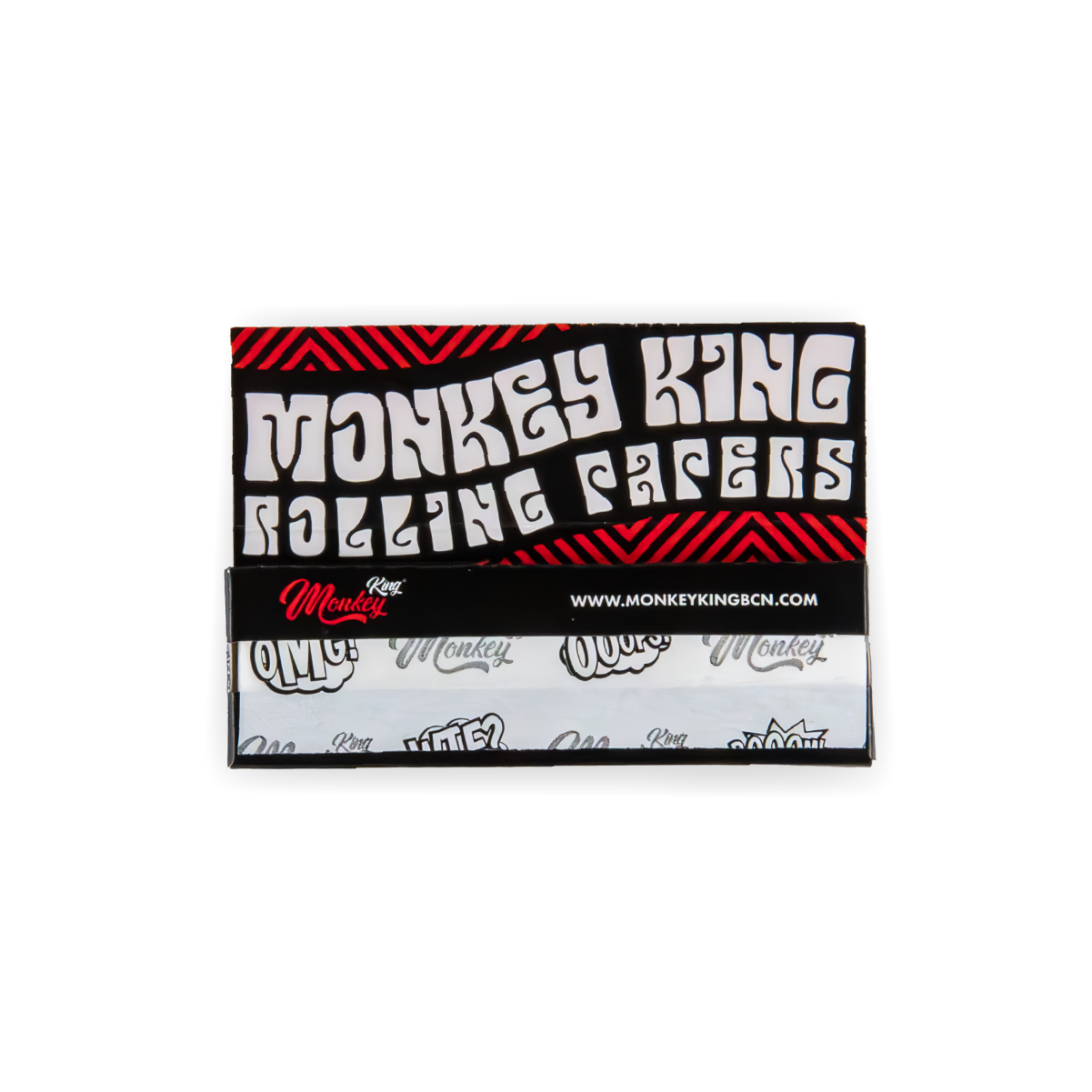 Monkey King Rolling Papers: White - Medium 1 1/4 (50 Pack)