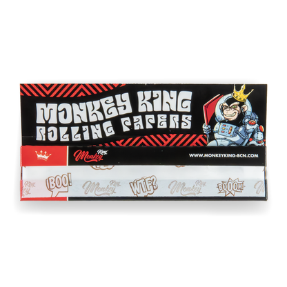 Monkey King Rolling Papers: White - King Size (50 Pack)