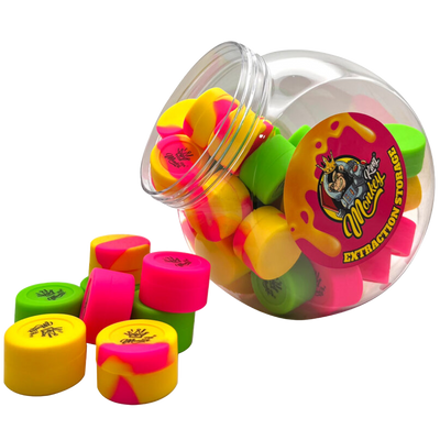 Monkey King: Silicone Mixing Extraction Storage Pots