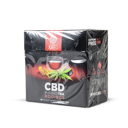 Multitrance Pyramid CBD Tea Bags: Rooibos Tea - 150mg (20 Pack)
