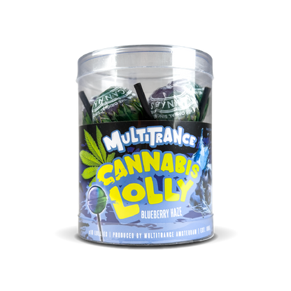 Multitrance Cannabis Lollipops: Blueberry Haze (10 Pack)