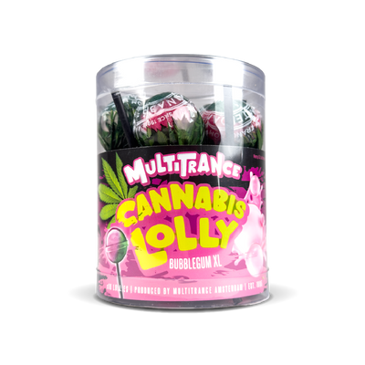 Multitrance Cannabis Lollipops: Bubblegum XL (10 Pack)