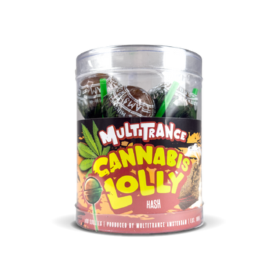 Multitrance Cannabis Lollipops: Hash (10 Pack)
