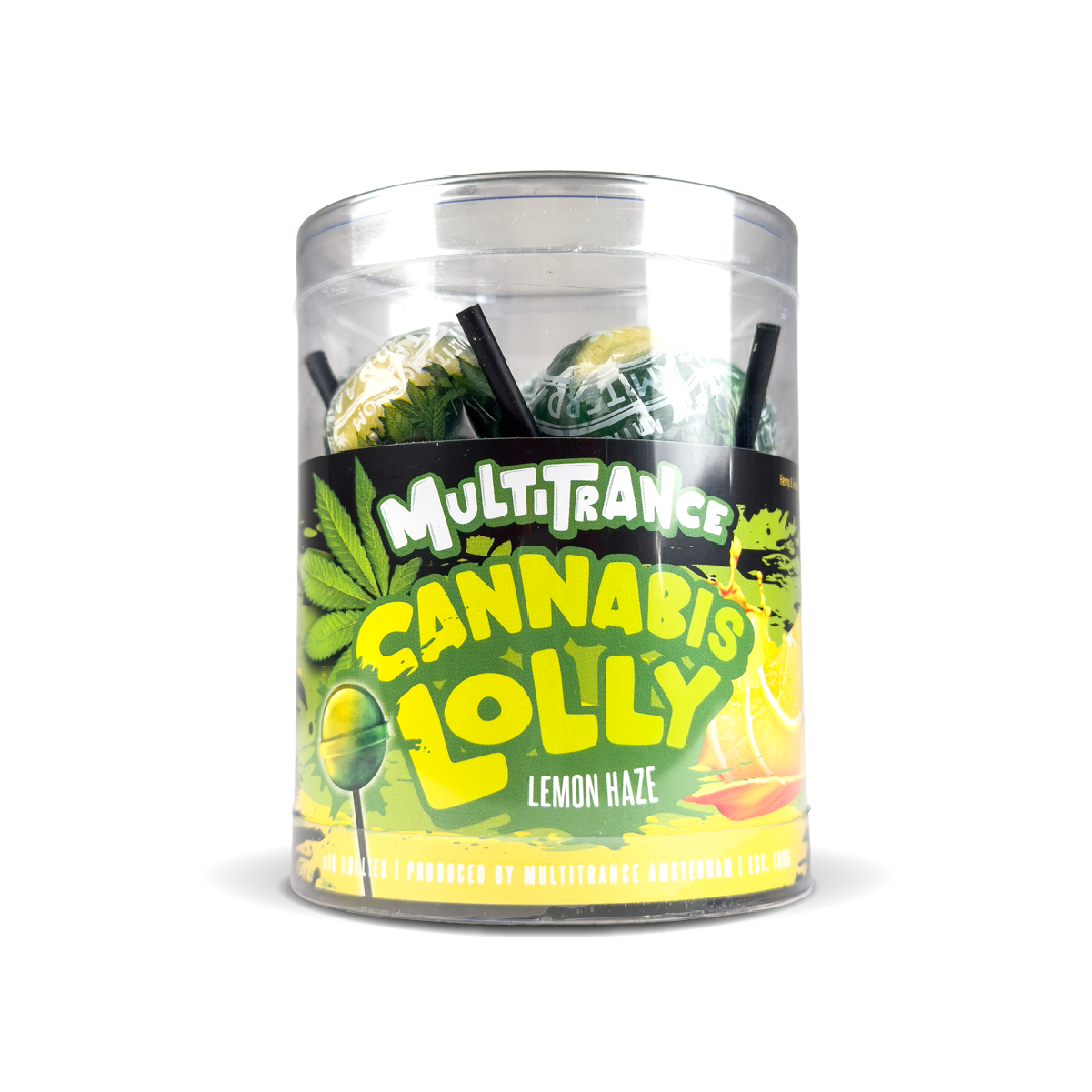 Multitrance Cannabis Lollipops: Lemon Haze (10 Pack)