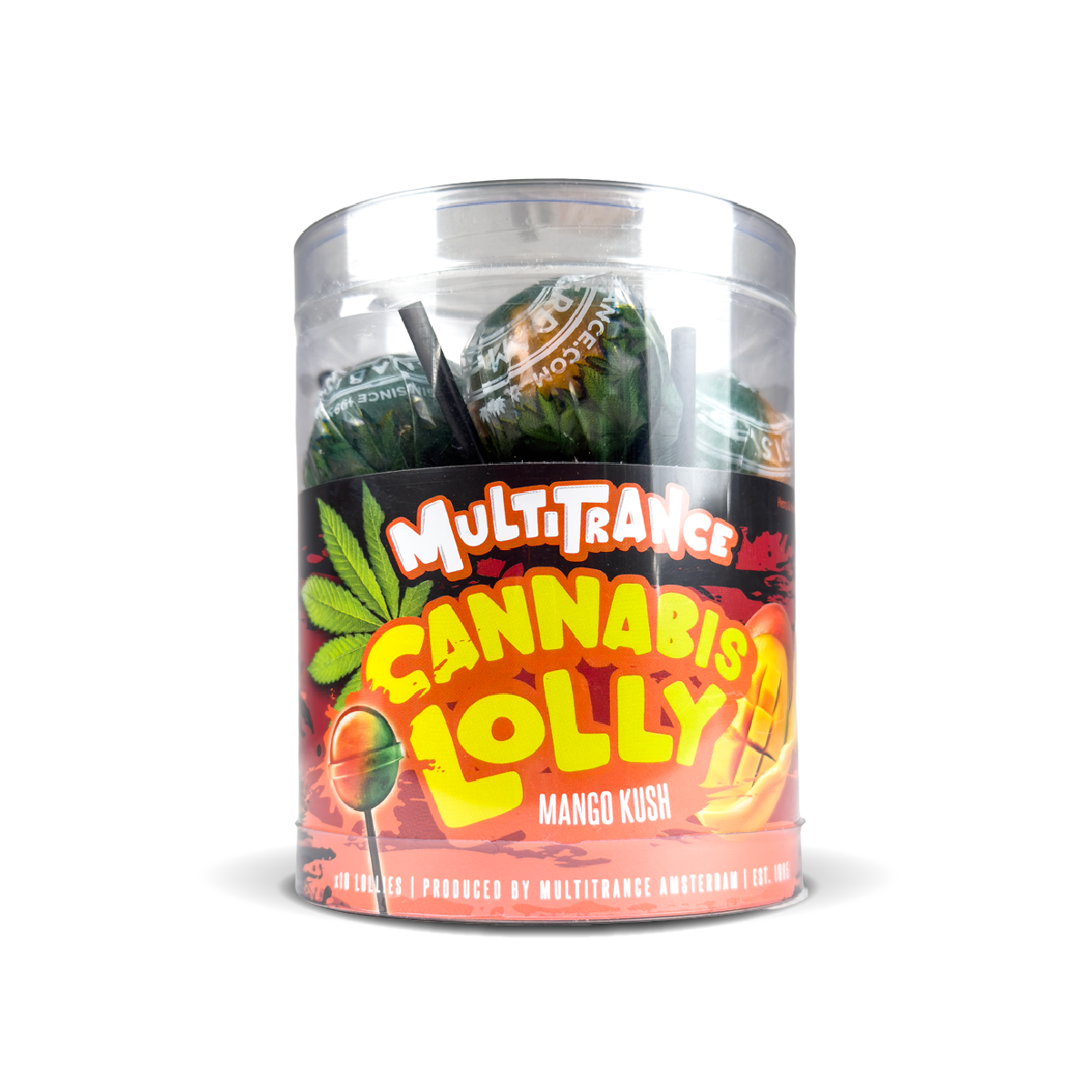 Multitrance Cannabis Lollipops: Mango Kush (10 Pack)