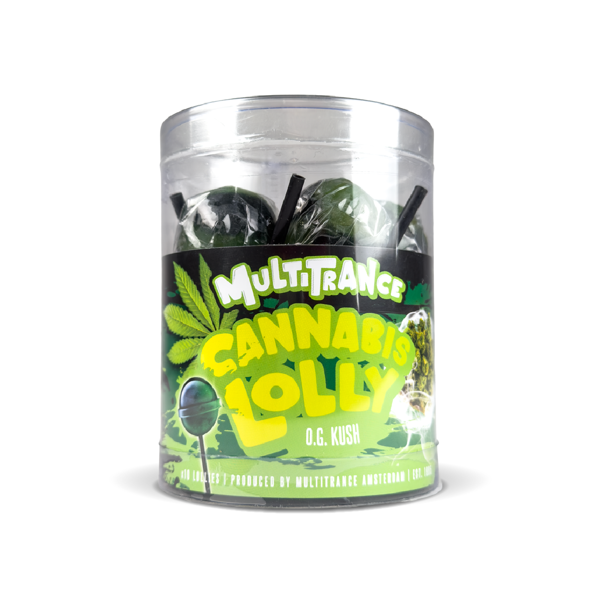 Multitrance Cannabis Lollipops: OG Kush (10 Pack)