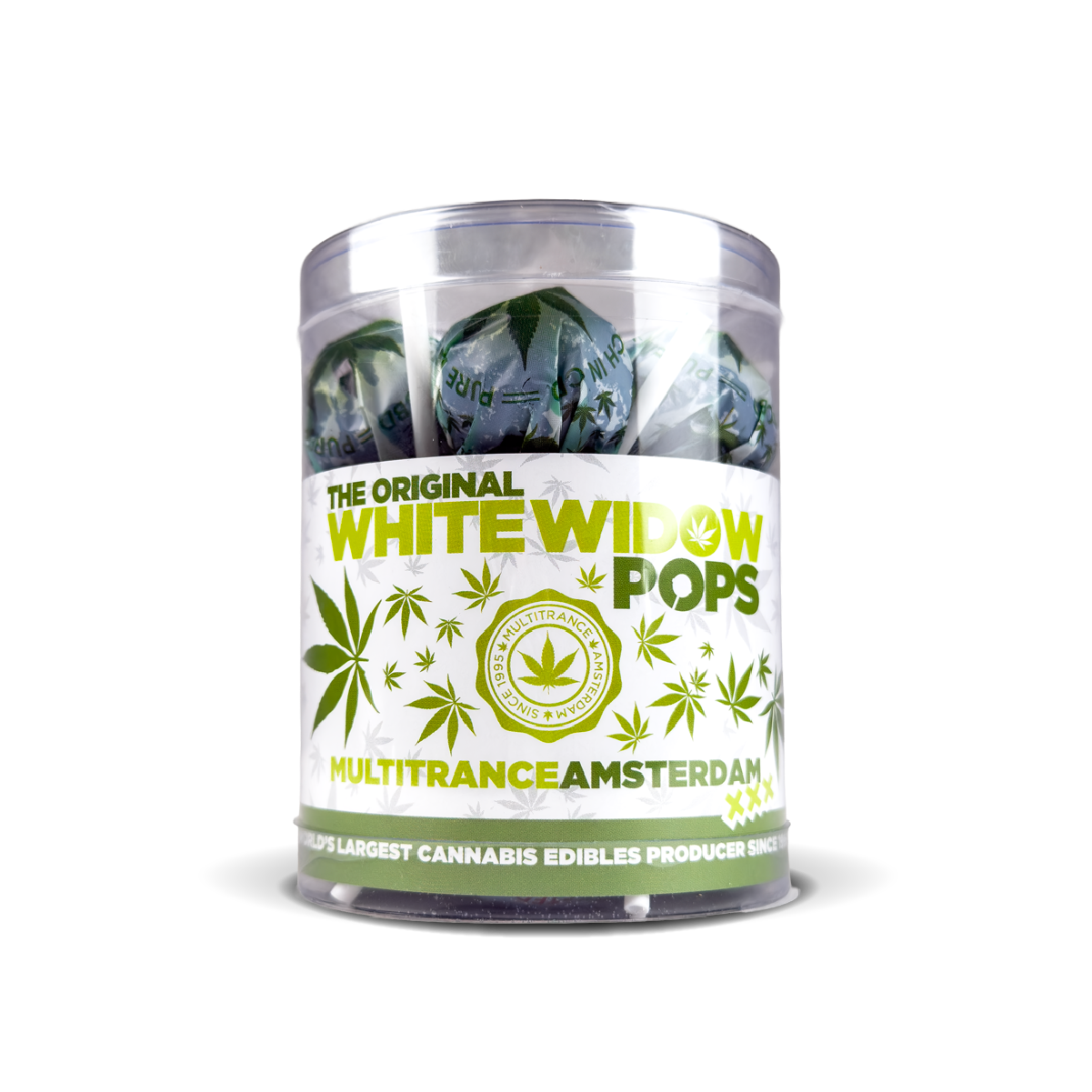 Multitrance Cannabis Lollipops: The Original White Widow Pops (10 Pack)