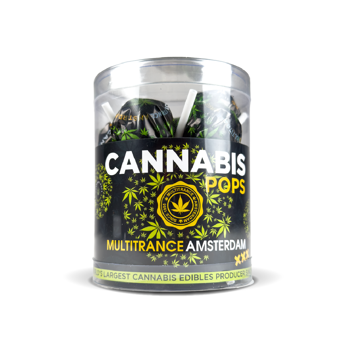 Multitrance Cannabis Lollipops: Cannabis Pops (10 Pack)