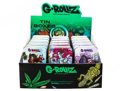 G-Rollz Tobacco Tins - Design 4 (15 pcs)