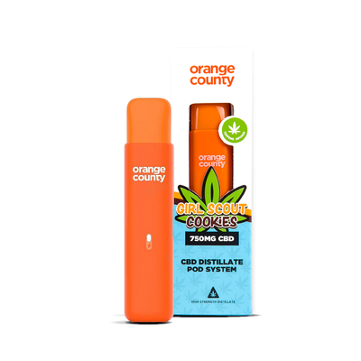 Orange County Girl Scout Cookies CBD Distillate Pod System 750mg 1ml