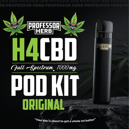 Professor Herb 1000mg H4CBD Full Spectrum 1ml Pod Kit