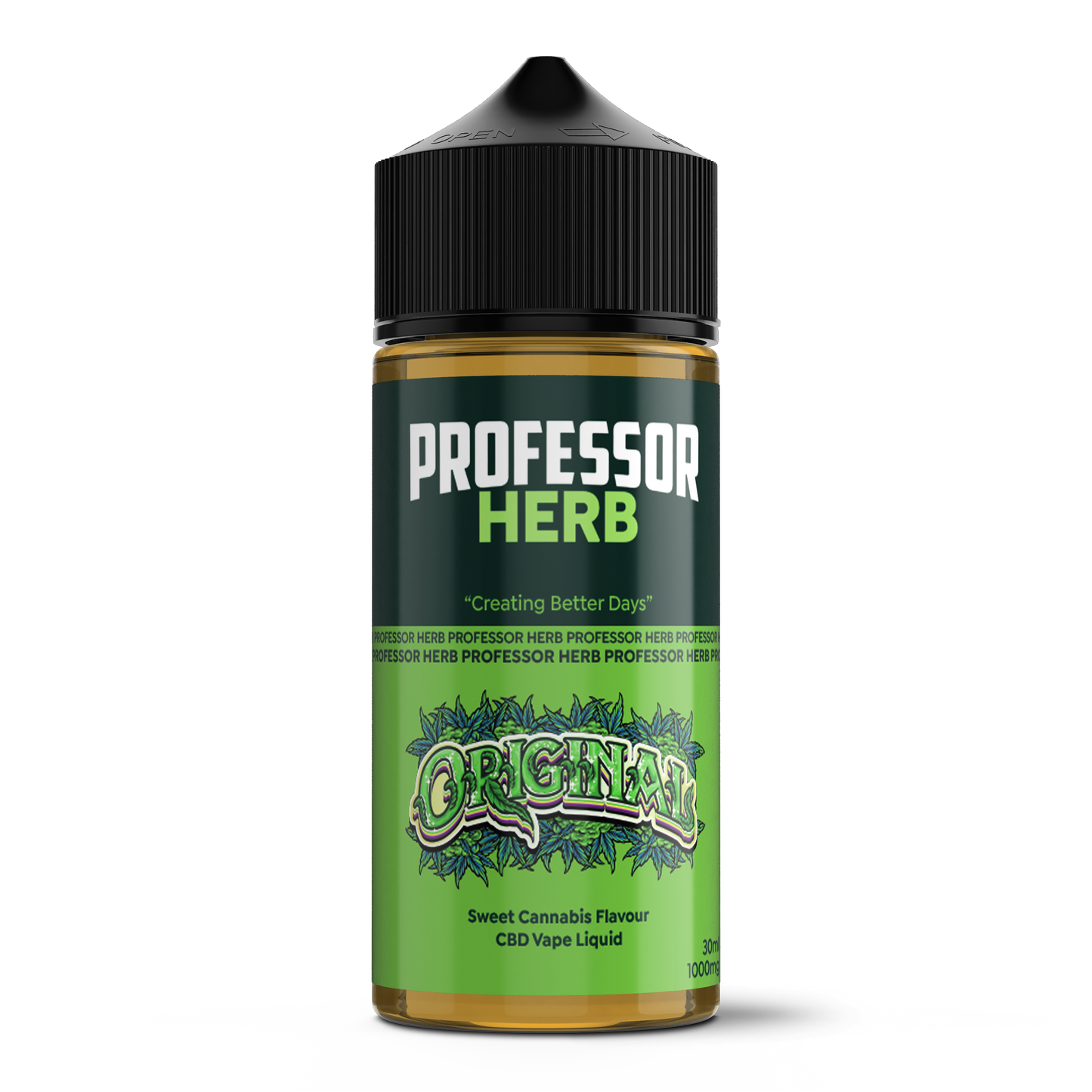 Professor Herb CBD Vape Liquid 1000mg/30ml - Original