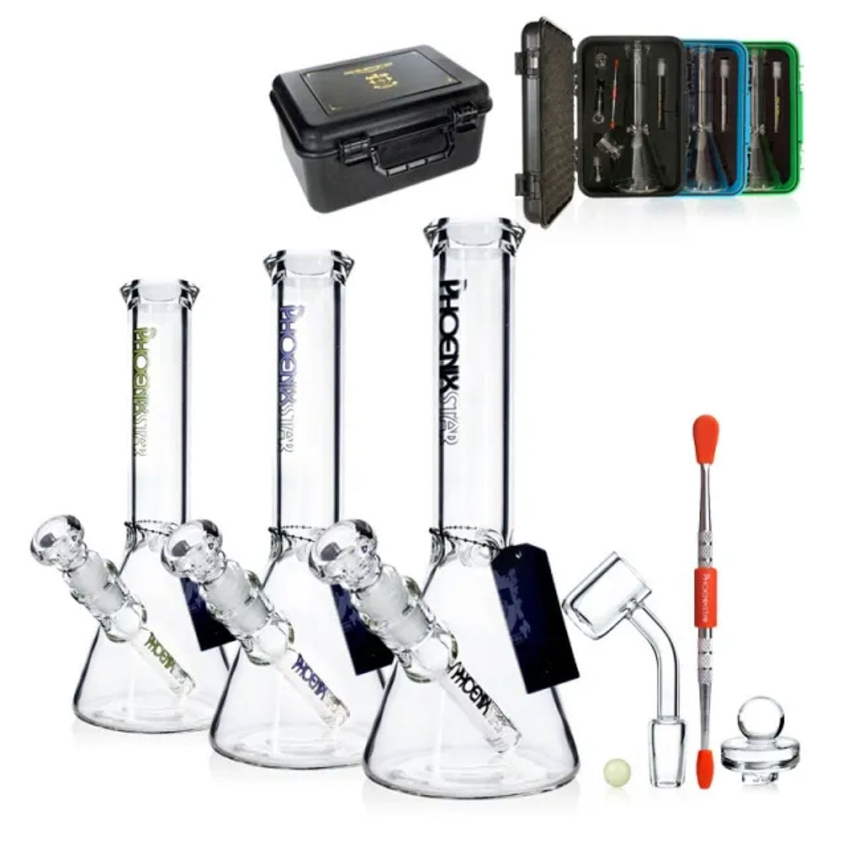 Phoenix Star: Dual Use Travel Bong And Banger Kit (PHX1301)