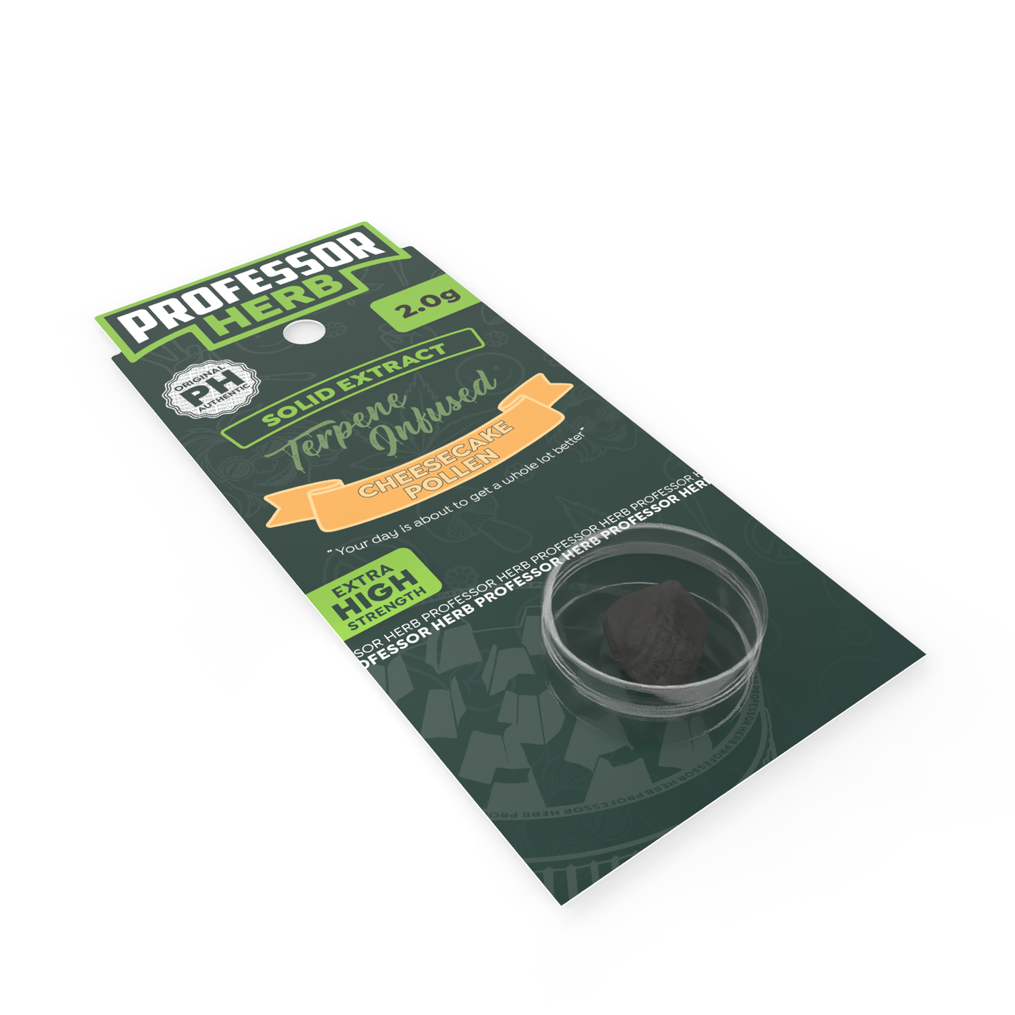 Professor Herb Hemp Solid Extract 2g Cheesecake Pollen Hash 15%