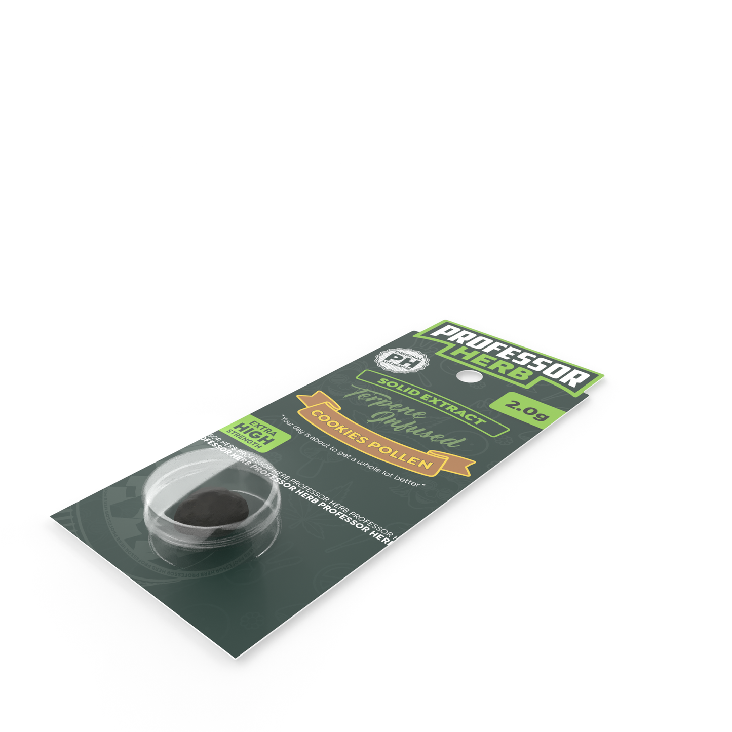 Professor Herb Hemp Solid Extract 2g Cookies Pollen Hash 15%