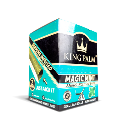 King Palm Terpene Infused Leaf Rolls (1gram) - Magic Mint