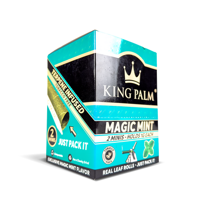 King Palm Terpene Infused Leaf Rolls (1gram) - Magic Mint