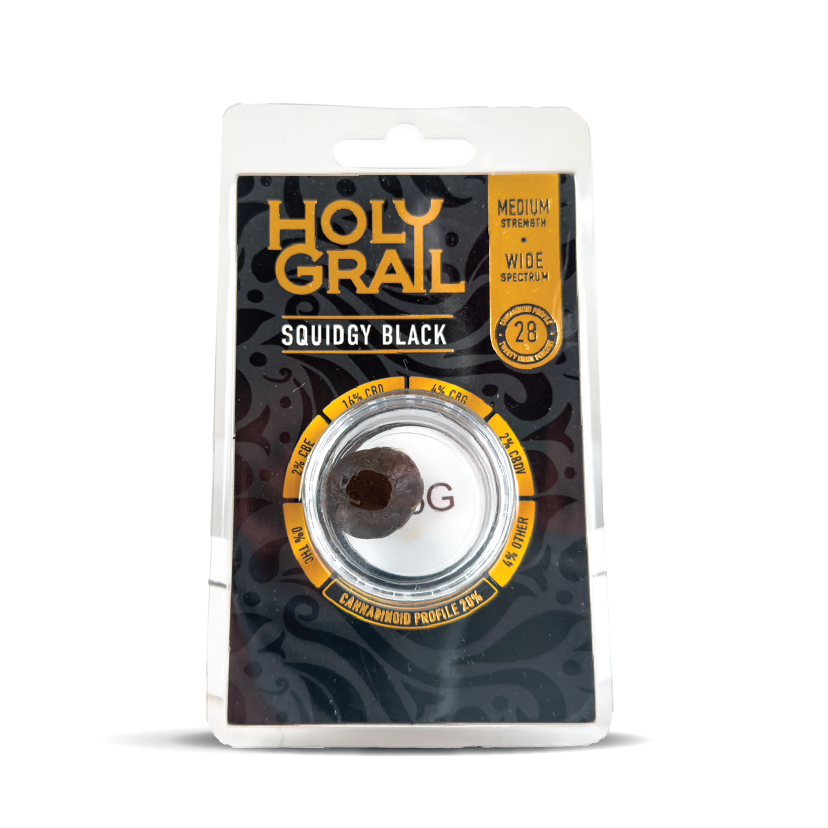 Holy Grail Squidgy Black 28% 470mg