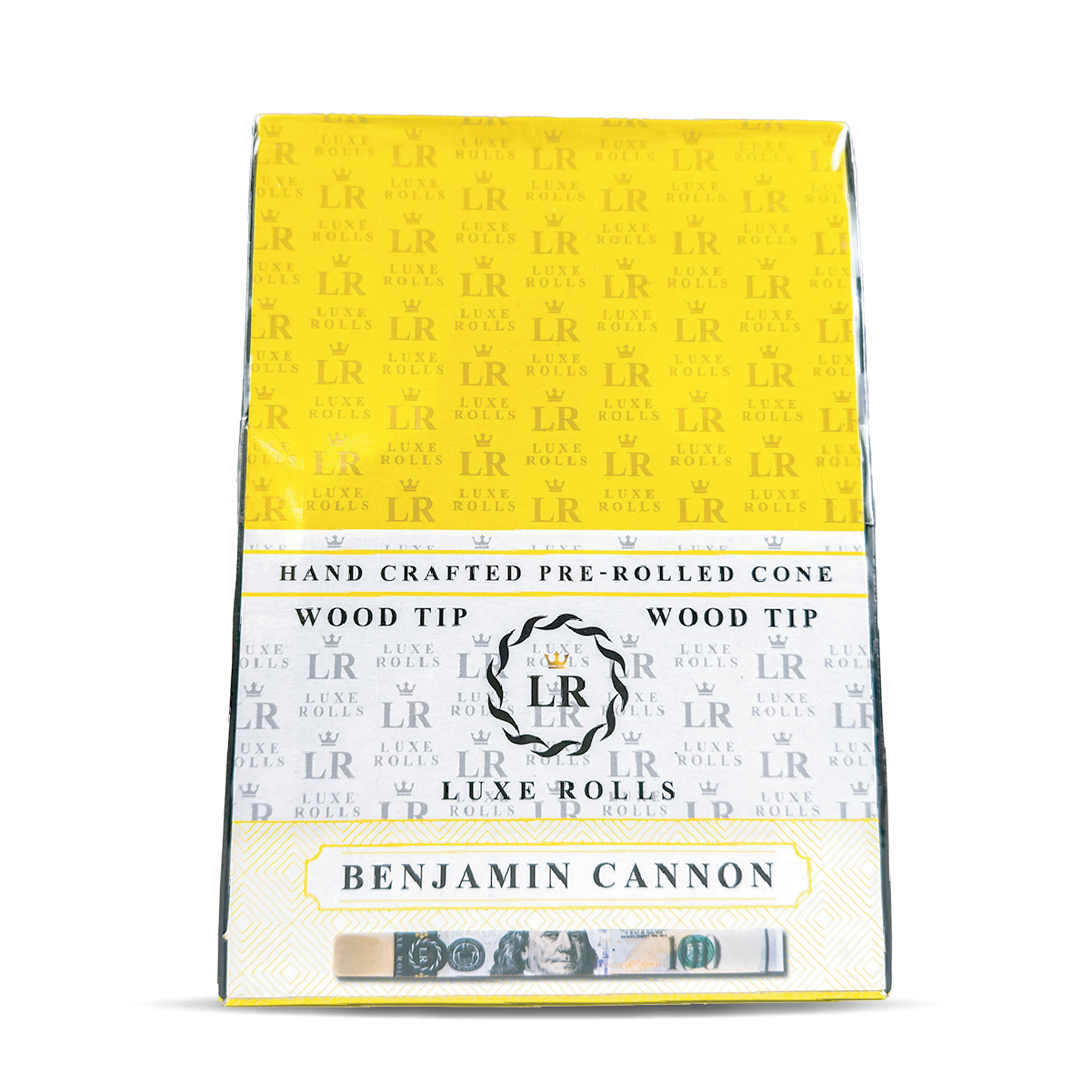 Luxe Rolls Cones + Wooden Tips: Benjamin Cannon Cones (50 Pack)