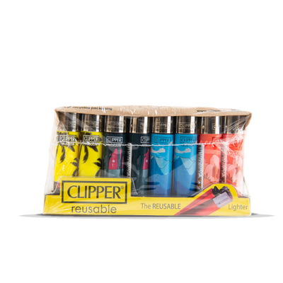 Clipper Lighters - Natural Mix (40 pcs)