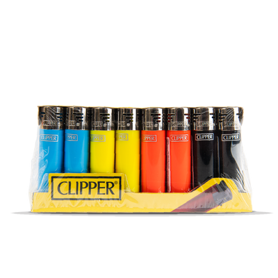 Clipper Lighters - Solid Branded Electronic (40 pcs)