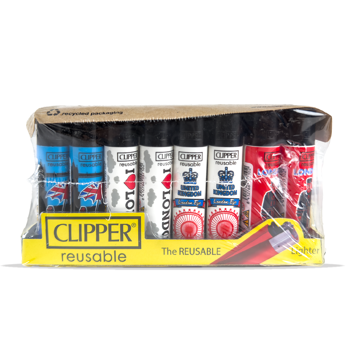 Clipper Lighters: London 27/30 (40 Pack)
