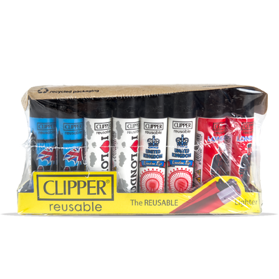 Clipper Lighters: London 27/30 (40 Pack)