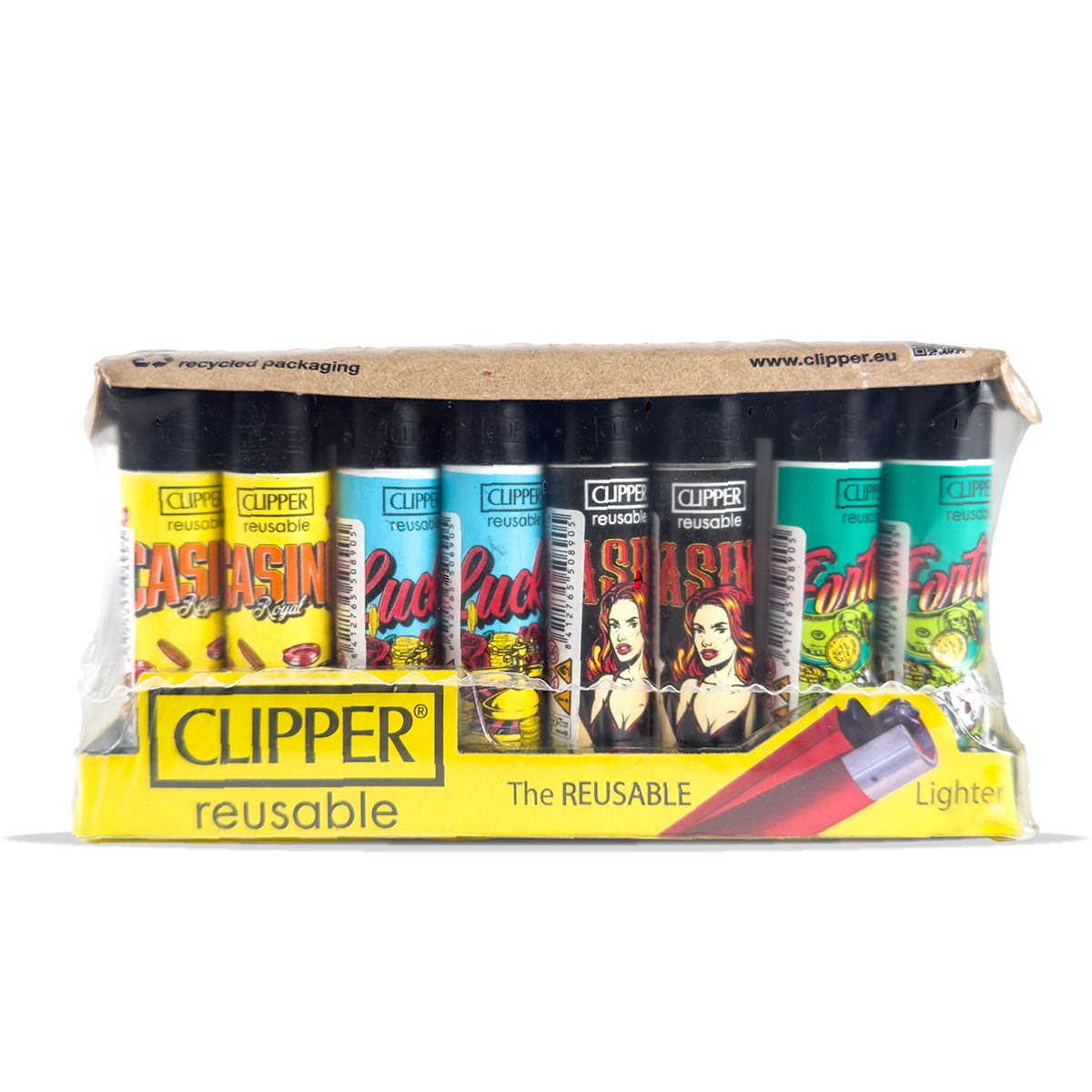 Clipper Lighters - Retro Bets (40 pcs)