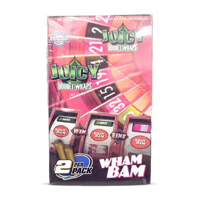 Juicy Jay's Double Wraps: Wham Bam - 2 Wraps (25 Pack)