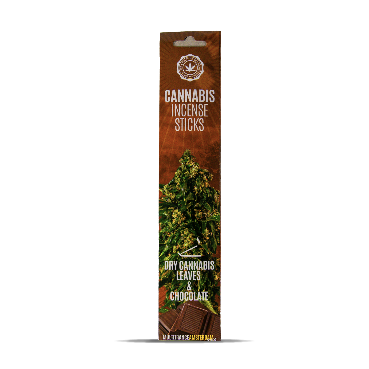 Cannabis Incense Sticks Dry Cannabis & Chocolate (6 Pack)
