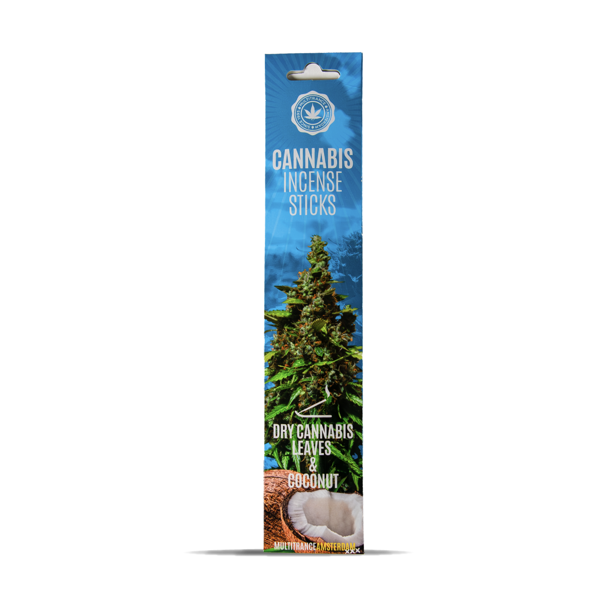 Cannabis Incense Sticks Dry Cannabis & Coconut (6 Pack)