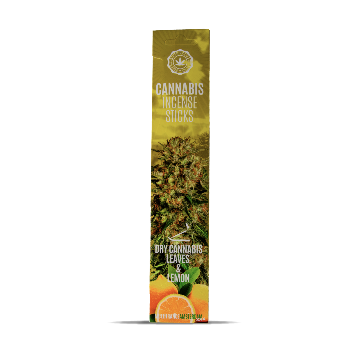 Cannabis Incense Sticks Dry Cannabis & Lemon (6 Pack)