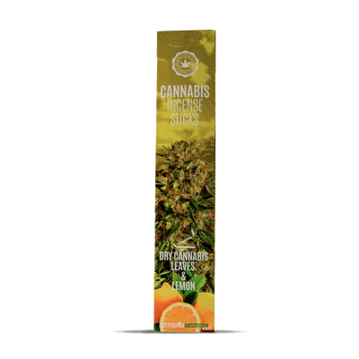 Cannabis Incense Sticks Dry Cannabis & Lemon (6 Pack)