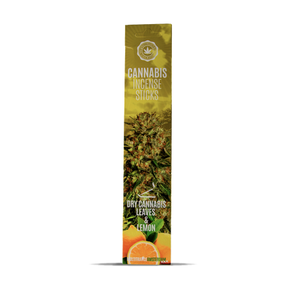 Cannabis Incense Sticks Dry Cannabis & Lemon (6 Pack)